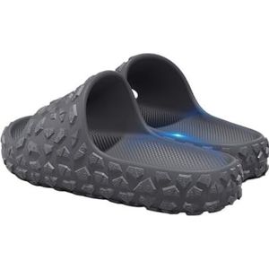 Cloudies slippers voor dames, Heren Binnen/Buiten Gebruik - Zachte Comfortabele Badkamer Sandalen Pantoffels voor dames en heren | House Slides douchesandalen(Gray,49 EU)