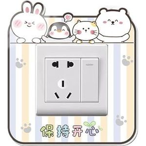 Lichtschakelaarrand, lichtschakelaarvingerplaat, lichtschakelaarafdekking, stopcontactrand, lichtschakelaarafdekking(A tri-power26X8.6cm)