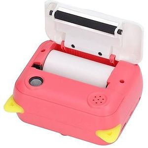 Baby Camcorder, Multifunctionele Kids Instant Camera Video voor Baby Cadeaus Donkerrood 32G (met 1 rol papier)