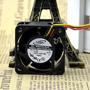 ADDA 4020 AD0412UB-C52 DC12V 0.18A 4CM switch power bit fan