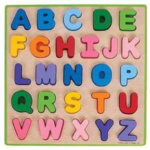 Bigjigs Toys Chunky Alphabet Puzzle - Educational Jigsaw