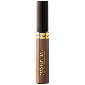Max Factor Masterpiece Colour Precision Eyeshadow Coffee 03, crème-oogschaduw met zachte glans in soepel bruin, voor de perfecte look elke dag
