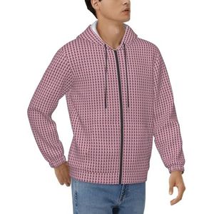 WOmeng Kleurrijke Cupcakes Regenboog Bloem Cake Print Mannen Hoodie Ademend Casual Sportkleding Werk Comfortabele Lange Mouw Sweatshirt, Zwart, S