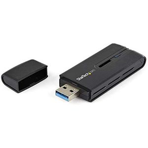 StarTech.com USB 3.0 Adapter / AC1200 Dual Band Wireless Netwerkkaart - 2,4 GHz / 5 GHz - USB Stick WiFi 802.11ac - zwart (USB867WAC22)
