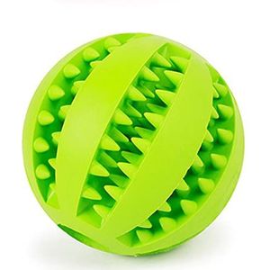 letaowl kattenspeelgoed speelgoed speelgoed voor honden rubberen hondenbal voor puppy grappig hondenspeelgoed voor huisdierpuppy's grote honden tandreiniging snackbal speelgoed voor huisdierproducten (kleur: groen, maat: S5CM)