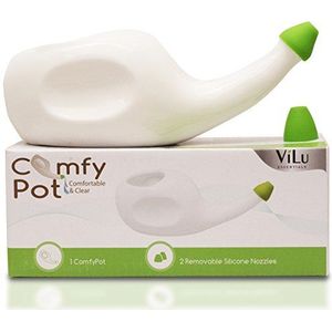 Neti Pot Sinus Spoel Fles Neus Irrigatiesysteem Congestie Relief Neus Cleaner Wassen Nasale Spoel Spoel Systeem voor Volwassenen en Kinderen Zout Spoel Sinus Infectie Behandeling