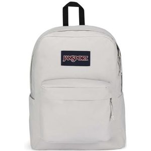 JanSport Superbreak Plus rugzak - werk-, reis- of laptopboekentas met waterfleszak, Oesterzwam, One Size, Superbreak Rugzak - Duurzame, Lichtgewicht Premium Rugzak