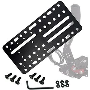 Universele tafel-/stoelhouderplaat voor USB-handrem, SIM-racekakelhendel, compatibel met Logitech Driving Force schakelhendel, Thrustmaster TH8A-versnellingshendel en SIM-racing, USB-handrem