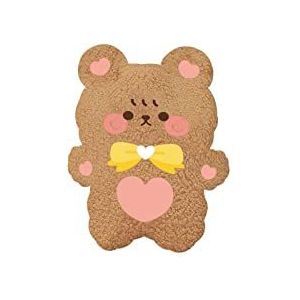 DieffematicRSD Warmwaterkruik Warmwaterzak Warmwaterzak met zachte hoes Kleine warmwaterkruiken Voeten Handwarmer for nek en schouder (Color : Brown bear)