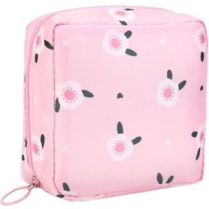 Unieke hygiëne reistas voor dames, meerdere binnenzakken voor het organiseren van maandverband en kleine toiletartikelen, reisvriendelijke vrouwelijke zorgorganisatoren zakjes, A