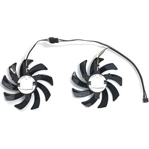 grafische kaart GPU Fan 85MM 4PIN FDC10H12S9-C FD7010H12S Compatibel met R9 270 280X HD7870 HD7950 HD6850 Grafische Koeling (FDC10H12S9-C)