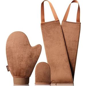 EUPHNY Zelfbruiner Mitt - Tanning Mitten met 【US Patent】 Zelfbruinende Mitt, Rugwant, Vingerwant, 3 Set Tanning Mitts Zelfbruiner, Tanning Mitt, Tanning Mit, Tan Mitts, Zelfbruiningshandanten