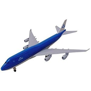 Voorgebouwd Modelvliegtuig 20 Cm Voor KLM Airlines Boeing 747 B747 Gegoten Legering Metalen Vliegtuig Model Met Wielen Vliegtuig Gift Gift Vliegmodel Bouwpakket