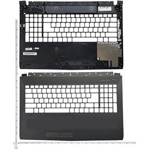 Laptopbehuizing voor MSI GP62 GP62M GP62MVR GE62, onderste afdekking zonder CD-ROM/Palmrest COVER(C SHELL grey)