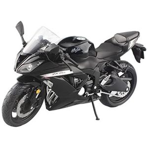 Voor Kawasaki Ninja ZX-6R 1/12 Legering Race Motorcross Model Simulatie Metalen Speelgoed Straatmotor Model Cadeau Motorfiets modellen (Color : Z800 black, Size : 1)