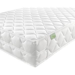 DREAMSTAR Ergo Flex XXL Duo koudschuimmatras met 7 zones, 22 cm hoog, Öko-Tex gecertificeerd, hardheidsgraad 3 en 4, 90 x 200 cm