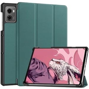 Magnetische Vouw Lederen Stand Smart Tablet Shell Geschikt for Lenovo Y700 2e Gen 2023 8.8inch TB-320FU Case(Dark green)