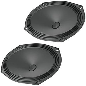 Audison AP 690 Elliptische woofer, 6 x 9 inch, voor auto, maximaal vermogen 300 W, conus van behandelde cellulose en impedantie 4 ohm voor OEM-systemen, hifi-upgrade