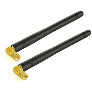 Eightwood 868 MHz-870 MHz Omni Direktiele Antenne SMA 2x voor CCU3, CCU2, CC1101 en Ham Radio
