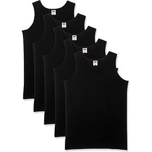 FRUIT VAN DE LOOM Mannen Athletic lichtgewicht vest (Pack van 5)