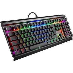 Sharkoon - SKILLER SGK60 - Gaming Keyboard - Zwart - Qwerty Spaans - RGB Achtergrondverlichting