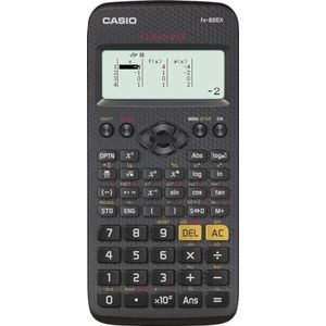 Casio Classwiz FX-82EX Wetenschappelijke rekenmachine, 274 functies, natuurlijk display, batterijvoeding, zwart