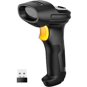 Inateck - BCST-60 - Draadloze Barcode Scanner - Zwart - 2,4GHz - 35m Bereik