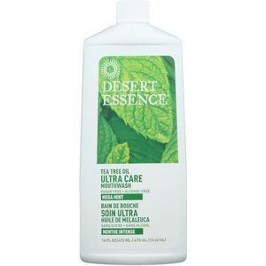 Desert Essence - Ultra Care natuurlijke tea tree olie mondspoelmiddel Mega Mint - 16 fl. oz