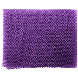 Afrikaanse netspons, exfoliërend, lichaamsscrub, rugscrubber, douche for mannen en vrouwen(Purple)