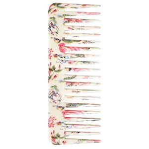 Anti-statische brede tand ontwarrende haarkam voor lang dik krullend haar zonder handvat, geen handvat