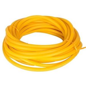 Latex rubberen bandbuis, Rubberen buis geel 100 cm meerdere maten(Rubber-04)
