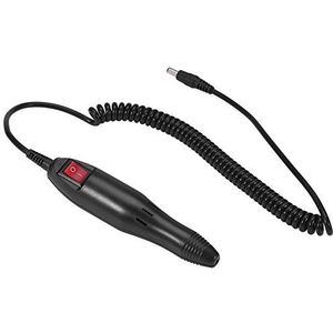 Nagelboorhandvat, professionele metalen elektrische kunst nagelboor handstuk manicure pedicure machine pen vervanging handvat slijper polijstgereedschap schacht handstuk