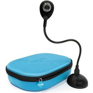 HUE HD draagbare USB-camera en visualiser (Zwarte camera met draagtas)