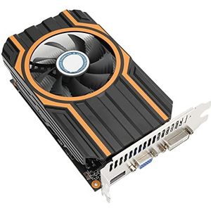 GDDR5 Grafische Kaart, Flattener 1GB Gaming Grafische Kaart 1100MHZ GPU Klok voor Media