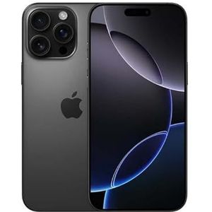 Apple iPhone 16 Pro, 256GB, Zwart titanium (Refurbished)