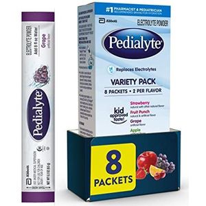 Pedialyte Powder Pack, Variety, 0,3 ounce, 8 tellen per Pedialyte