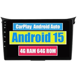 RoverOne Auto Stereo CarPlay Hoofd Unit voor Hyundai I30 II 2 GD 2011-2017 Android Auto Touchscreen Sat Navi Bluetooth WiFi Radio Speler
