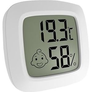 Magnetische Mini LCD Digitale Thermometer Hygrometer Kamertemperatuursensor Vochtigheidsmeter Indoor Vochtigheidsmeter Weerstation(1pc)