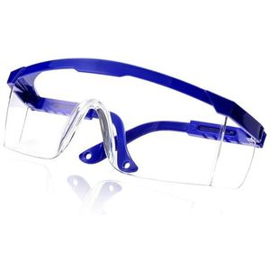 Veiligheidsbril, 3 stuks anti-spat werkveiligheidsbrillen oogbescherming laboratoriumbril beschermende industriële wind stofdichte bril fietsbril