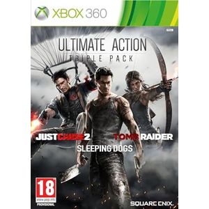 Ultimate Action Triple Pack (Tomb Raider/Just Cause 2/ Sleeping Dogs) XBOX 360 Game