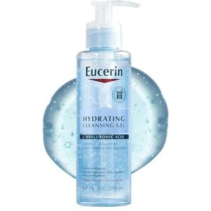 Eucerin, Hydrating Cleansing Gel + Hyaluronic Acid, 6.8 fl oz (200 ml)