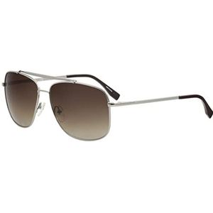 Lacoste L188S Lacoste zonnebril L188S Aviator zonnebril 59, zilver