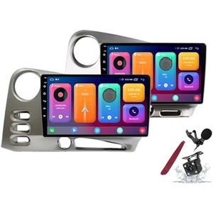 Android 14 Autoradio Sat Navi voor T-oyota Corolla Matrix (2003-2008) 9 Inch Touchscreen Multimedia Speler met Draadloze Carplay GPS Navigatie FM RDS Bluetooth 5G-WiFi SWC DSP,M120s