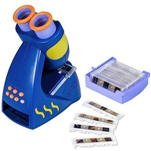 Learning Resources Geo Safari Junior Talking Microscoop, Blauw