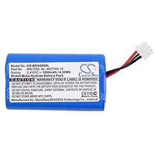 CS-BCH454SL Baterie 1800mAh compatibel met [SHURE] DIS digital IR receivers, [BOSCH] Integrus Pocket, LBB 4540, LBB4540/04, LBB4540/08, LBB4540/32 vervangt BP 6001, NL-4827HG-10, WK1350