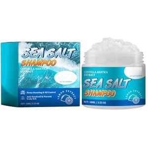 Zeezout Anti-roos Shampoo, Diepreinigende Hoofdhuidverzorging, Anti-jeuk En Oliecontrole, Haarversterkende Schuimende(1PCS)