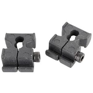 2 stks Scroll Zaagblad Conversie Kit Scroll Zaagbladen Houders Pin-Minder Gepind Bovenste/Onderste Mes Houder