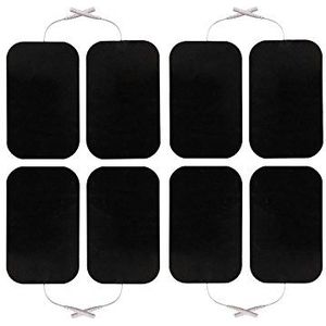 8 stuks elektroden 50 x 90 mm voor SaneoTENS, SaneoSPORT, SaneoVITAL en andere TENS EMS irritatiestroomapparaten
