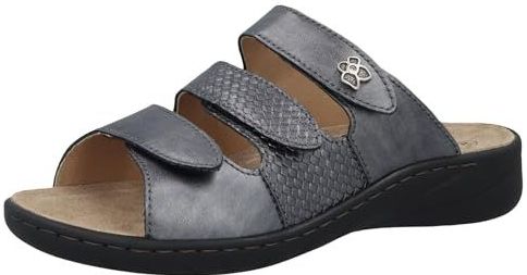Solidus 20141 Wellness Spezial - breedte G, Tresor Grafiti Pearl Tresor Grafiti Pearl Bast Zwart, 38 2/3 EU