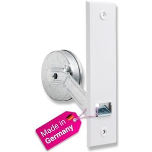 ROLLLRA | Riemwikkelaar incl. afdekplaat gatafstand 160mm tot 5m riem (voor 20-24mm band) voor rolluiken rolluiken - inbouw inlaatriemwinder [10160]